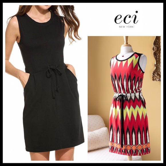 SUMMER PRINT SLEEVELESS KNIT SUN TANK DRESS A2C - Picture 4 of 8